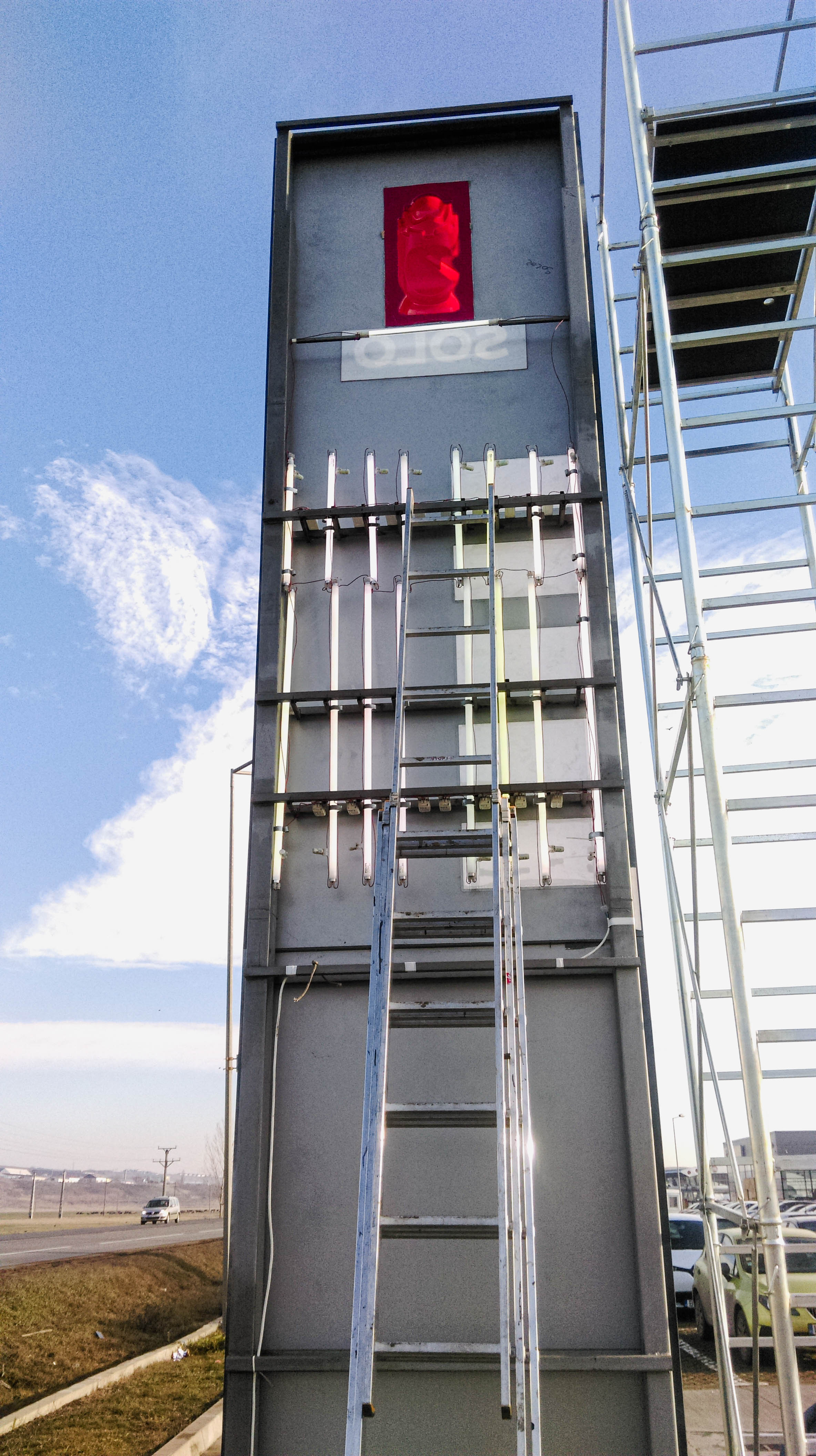 Productie Totem Luminos